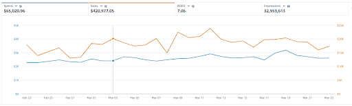 amazon PPC Case Study amazsparks